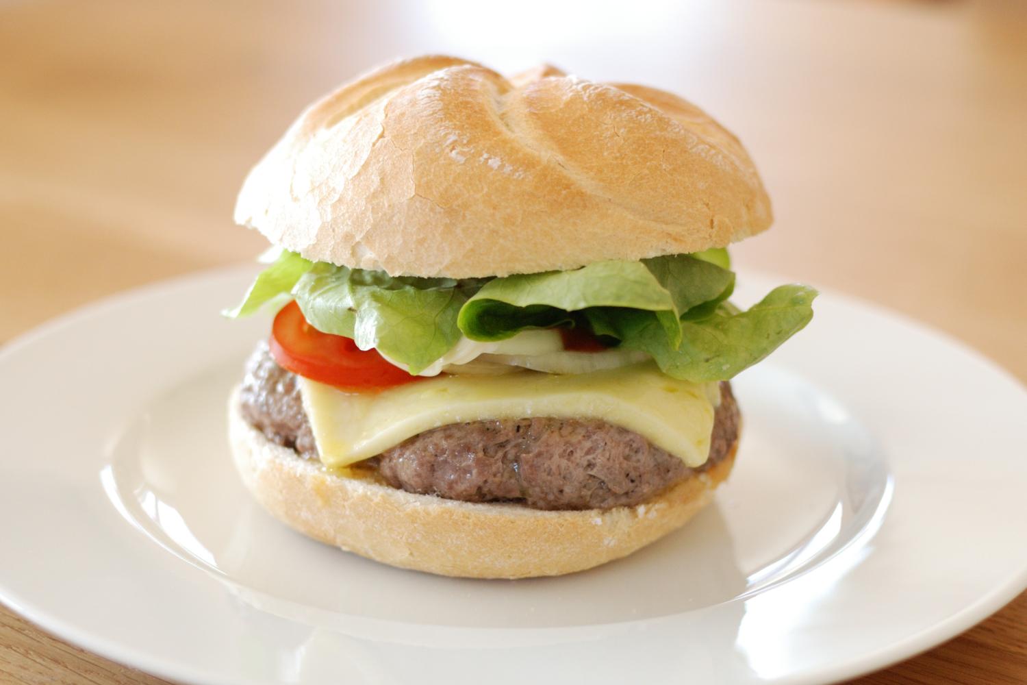 Hamburger mit Käse
